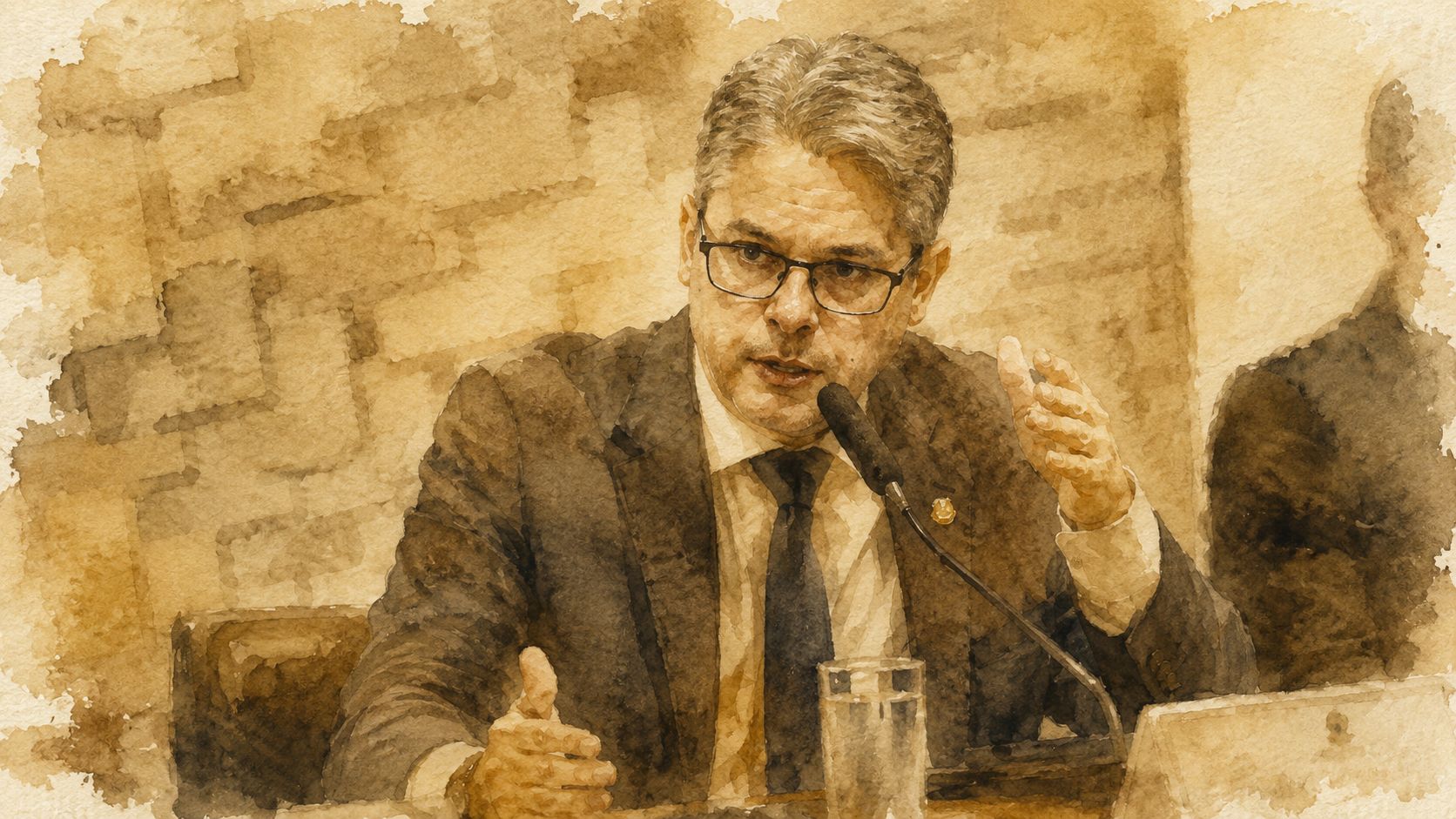 Alessandro Vieira foi relator da CPI do Crime Organizado e pediu indiciamento de três ministros do STF e do procurador-geral da República.
