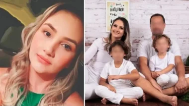 Familiares revelam que Débora Rodrigues nunca sai de casa e até passou as férias de julho sozinha, enquanto o marido viajava com as crianças.