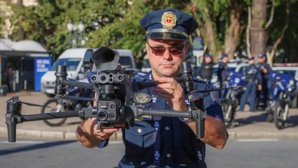 Como são os drones de alta tecnologia usados pela Guarda Municipal em Curitiba