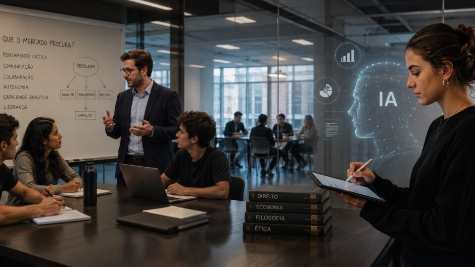 Mercado de trabalho muda com a IA, e universidades adaptam a formação da nova geração