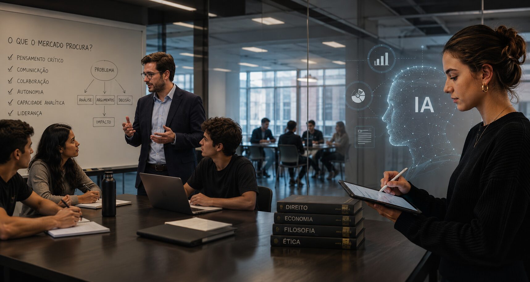Mercado de trabalho muda com a IA, e universidades adaptam a formação da nova geração