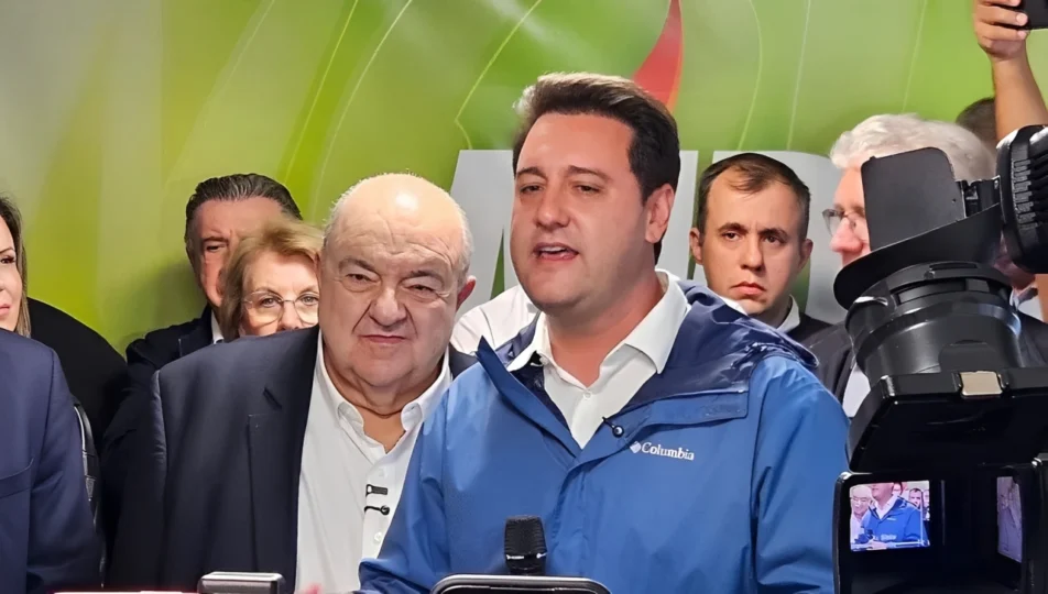 Ratinho Junior reiterou apoio a Alexandre Curi para o Senado pelo Paraná