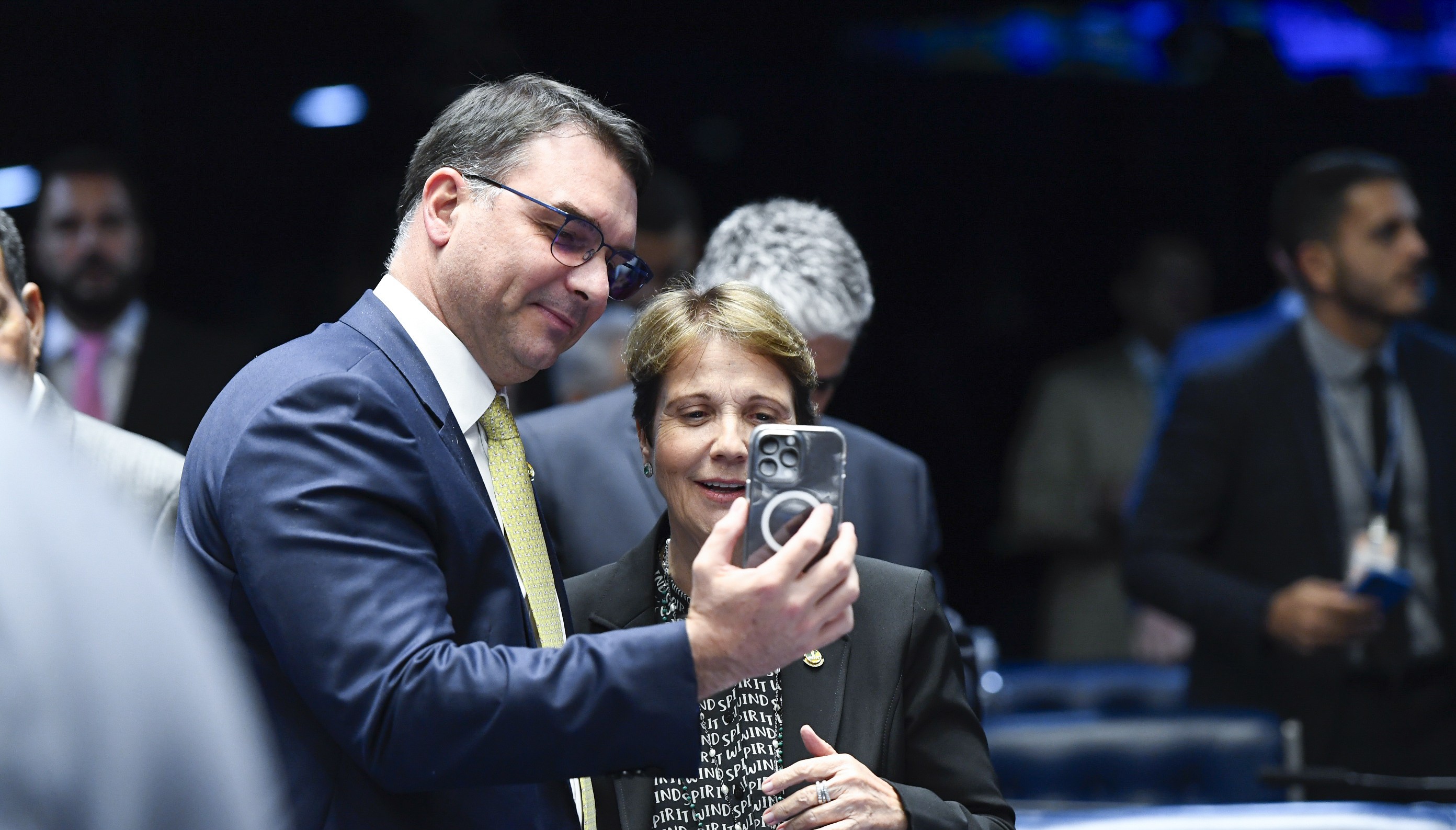 Tereza Cristina reafirma apoio a Flávio Bolsonaro mesmo com neutralidade do PP