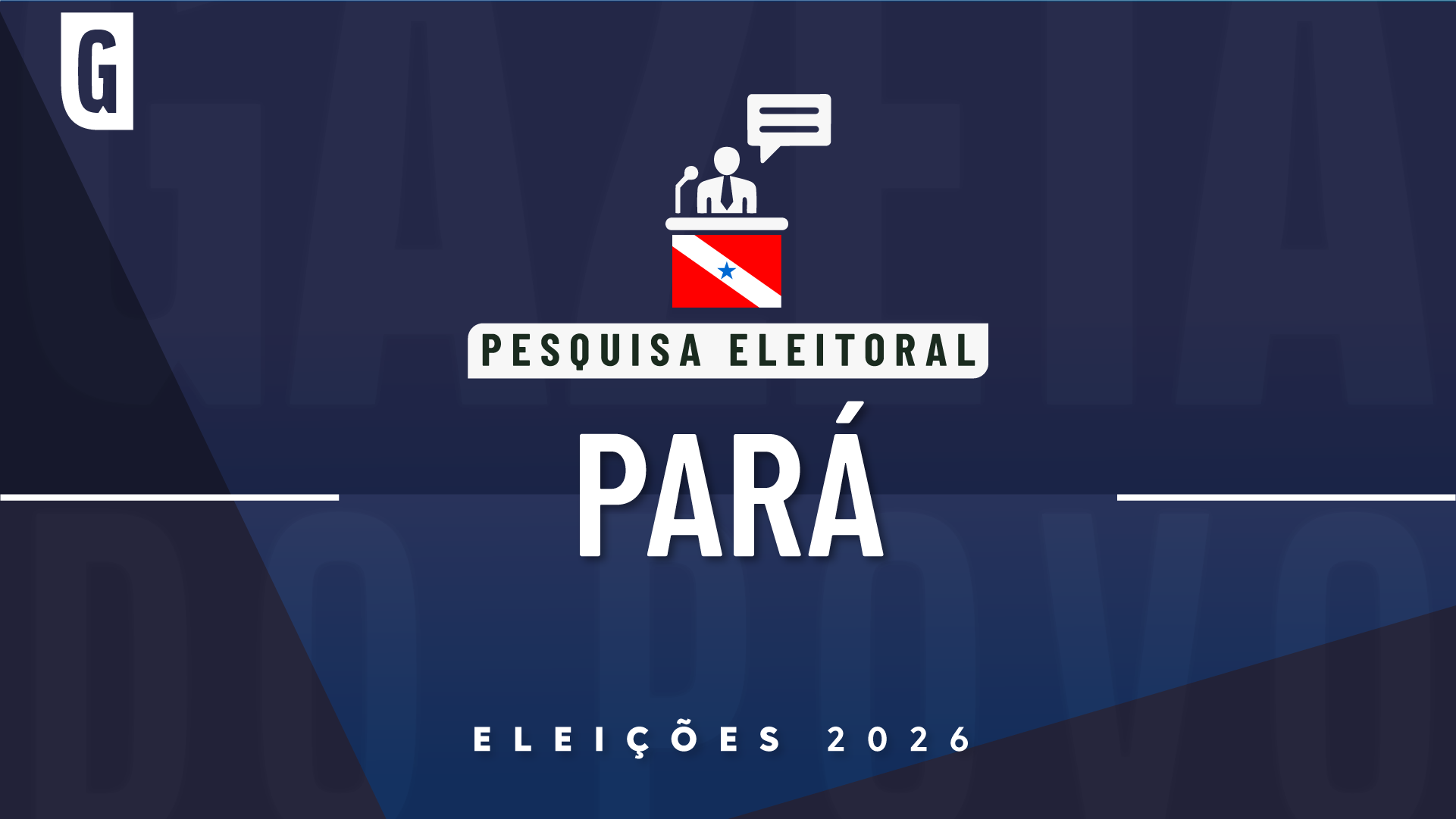 Real Time Big Data entrevistou 1.600 eleitores no Pará.