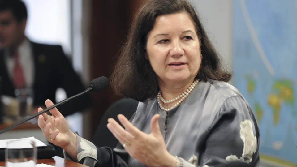 Maria Luiza Ribeiro Viotti, a embaixadora do Brasil nos EUA que teve seu visto cancelado.