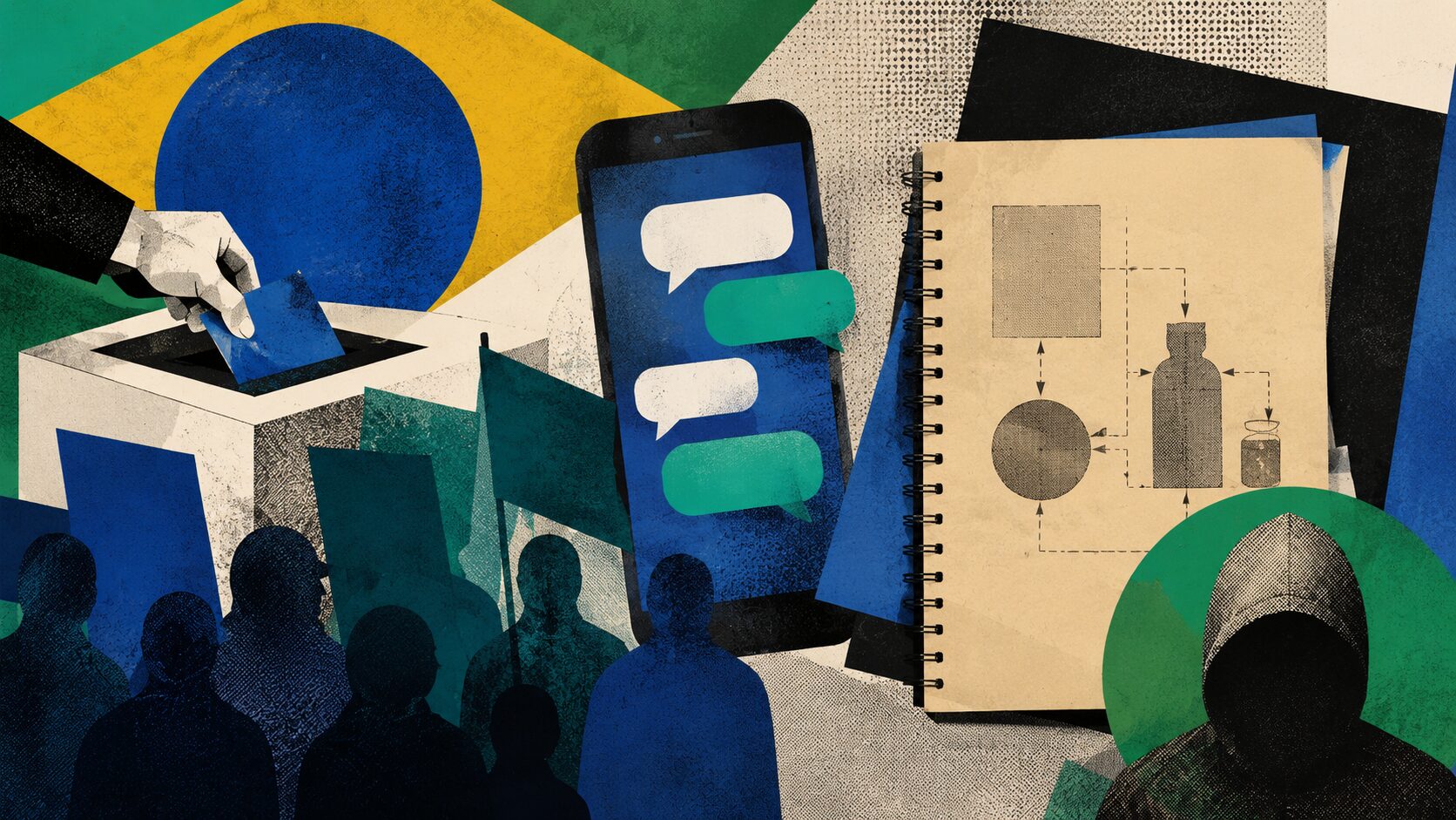 Grupo que planejava ataques na eleição é “contra o sistema” e estudava manuais para fabricar bombas