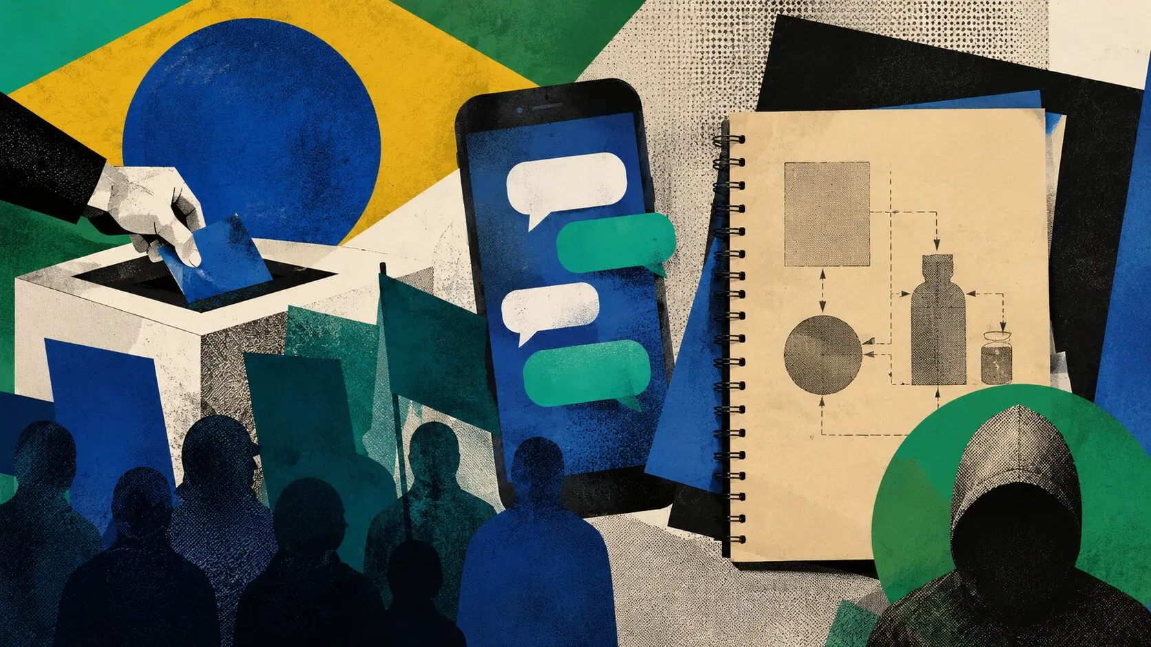 Grupo planejava ataques nesta eleição 2026 no Brasil.