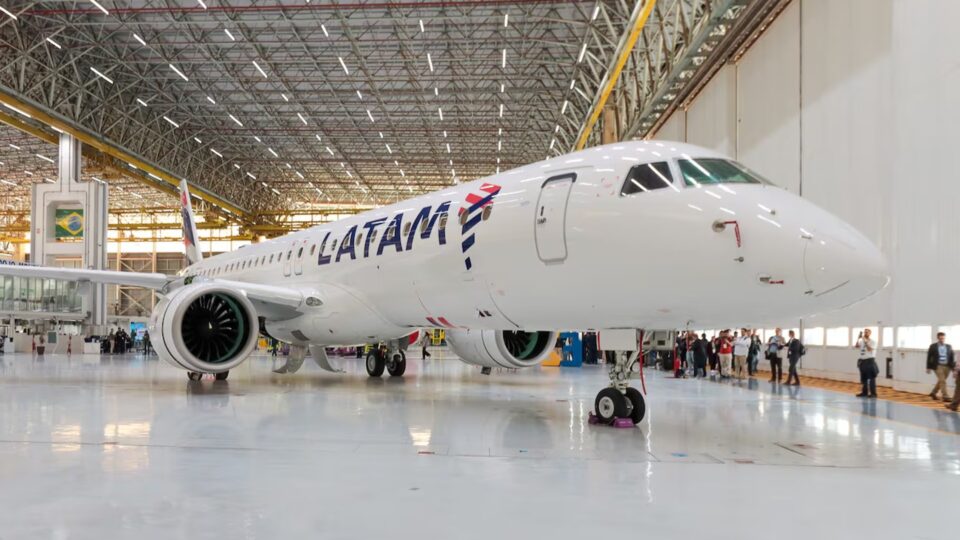 Paraná terá novas rotas com aviões Embraer da Latam; saiba os voos