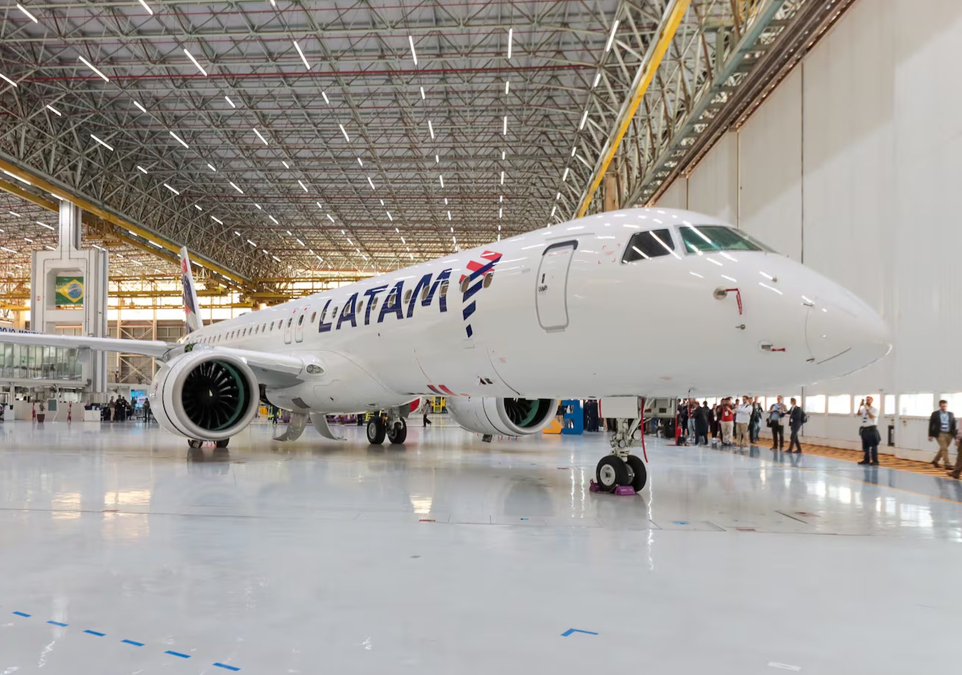 Latam encomendou 24 aeronaves Embraer E195-E2.