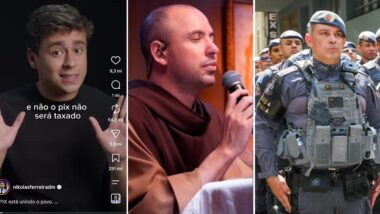 A taxa de confiança dos brasileiros no Pix é de 80%, e a confiança na Igreja Católica e Polícia Militar (PM) está em torno de 75%