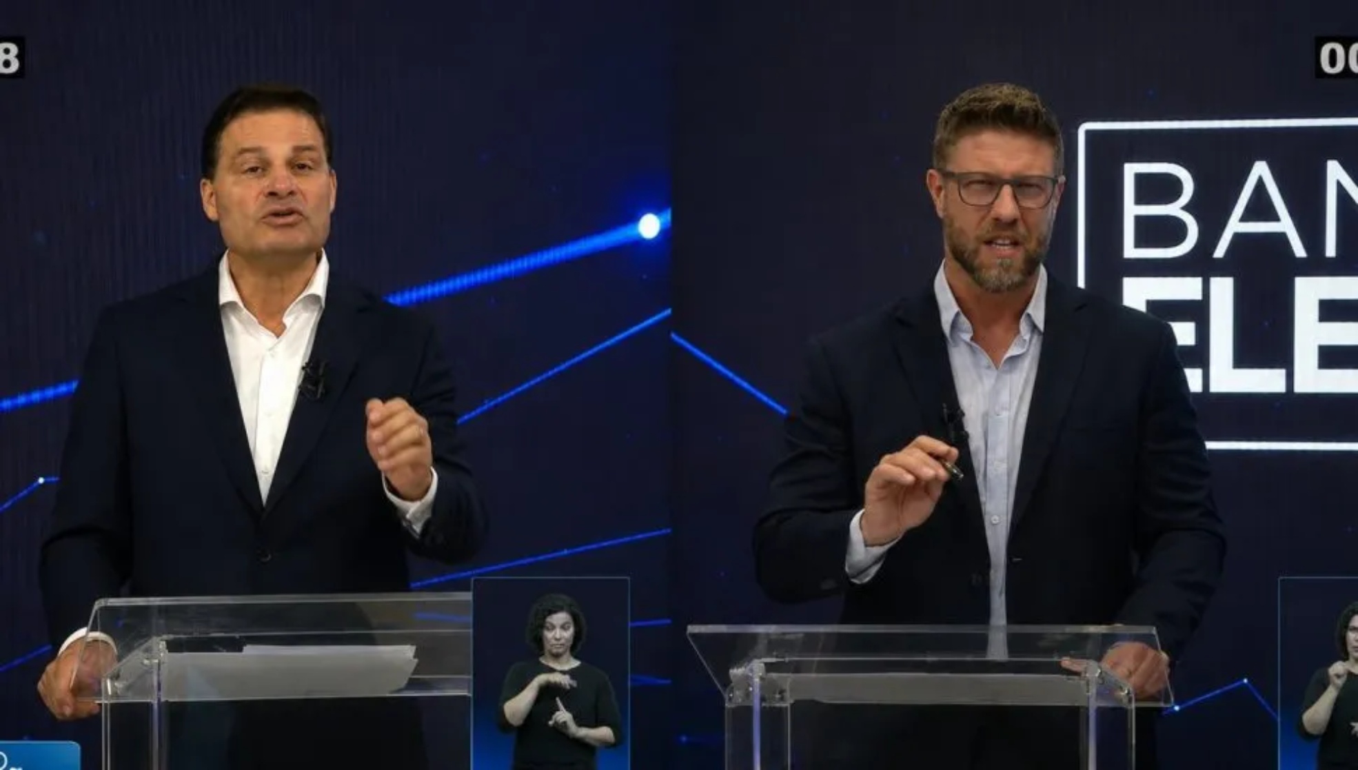 Sem Moro, debate tem duelo entre Sandro Alex e Requião Filho