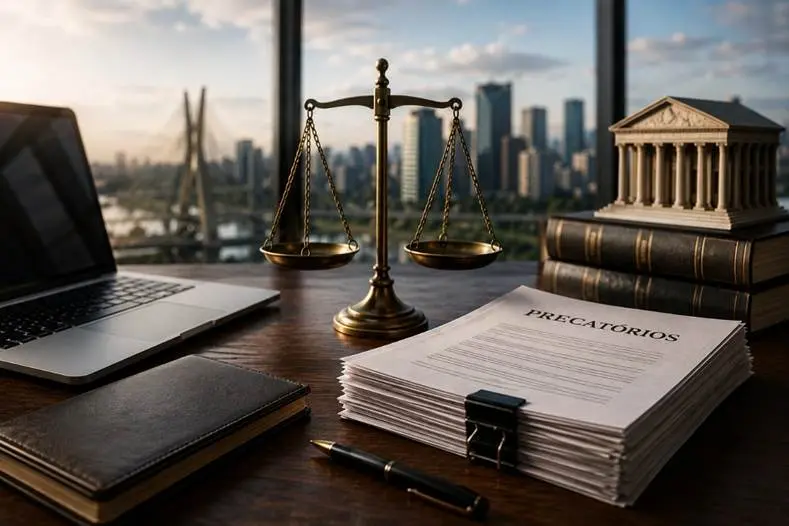 Mercado brasileiro de precatórios ganha relevância com crescimento do volume de créditos judiciais, impulsionando a atuação de empresas especializadas em análise, governança e segurança jurídica nas negociações.