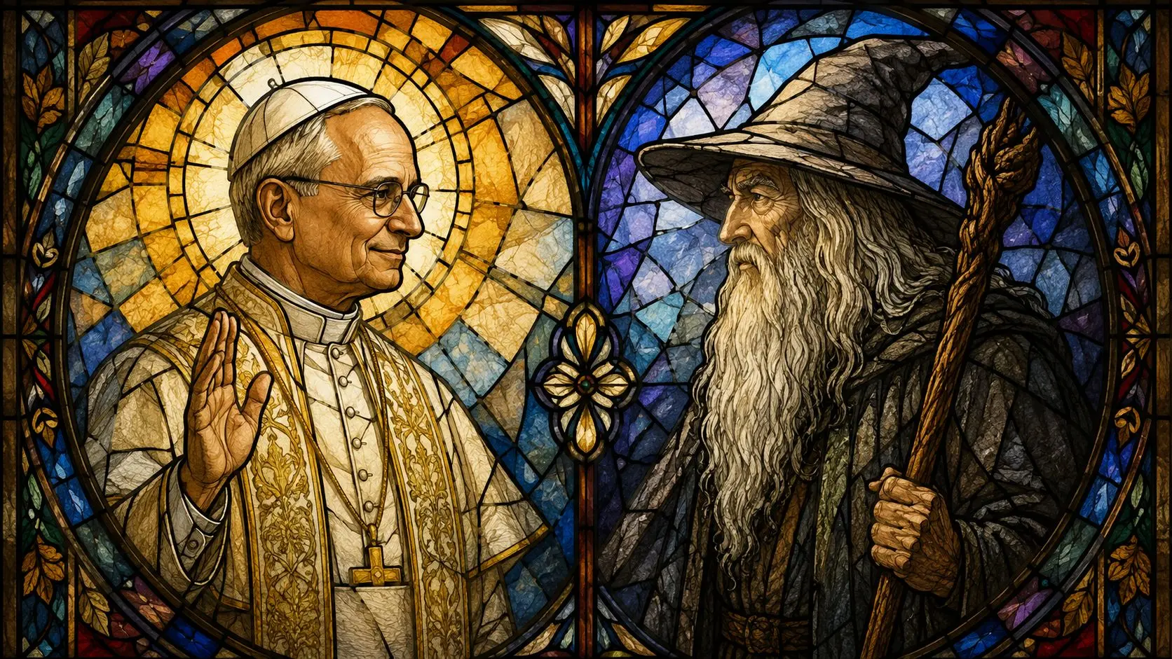 papa leão xiv gandalf magnifica humanitas