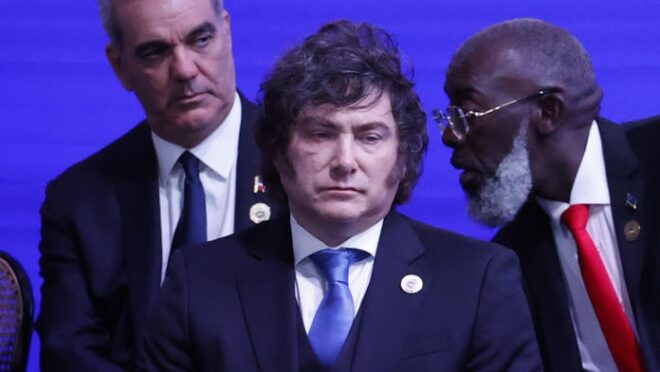 Milei compartilha publicação em que Lula é chamado de “porco” por deputado americano