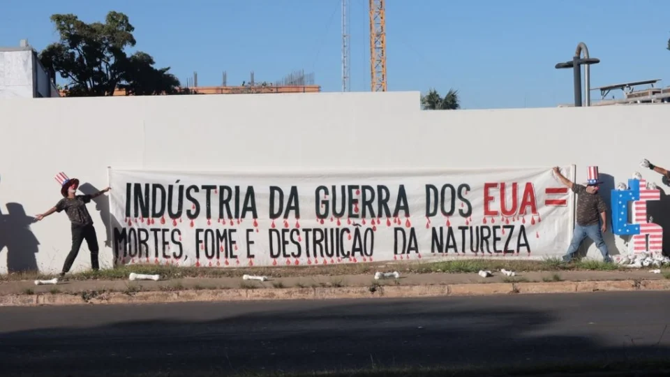 Cartaz protesto juventude MST