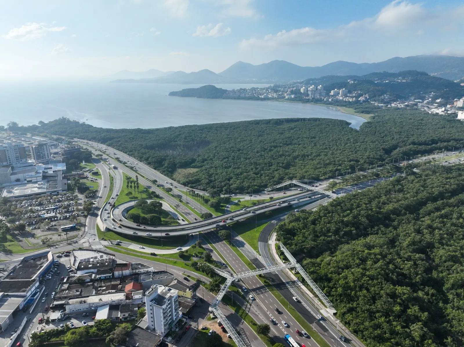 Obra de R$ 26,5 mi deve separar o tráfego entre o Itacorubi e a SC-401, um dos principais acessos ao Norte da Ilha