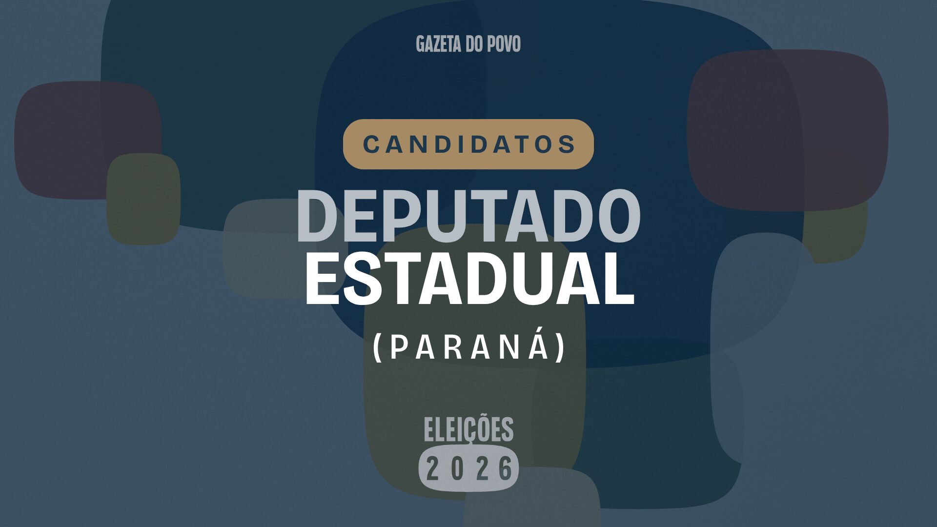 Candidatos a deputado estadual no Paraná disputam 54 vagas.