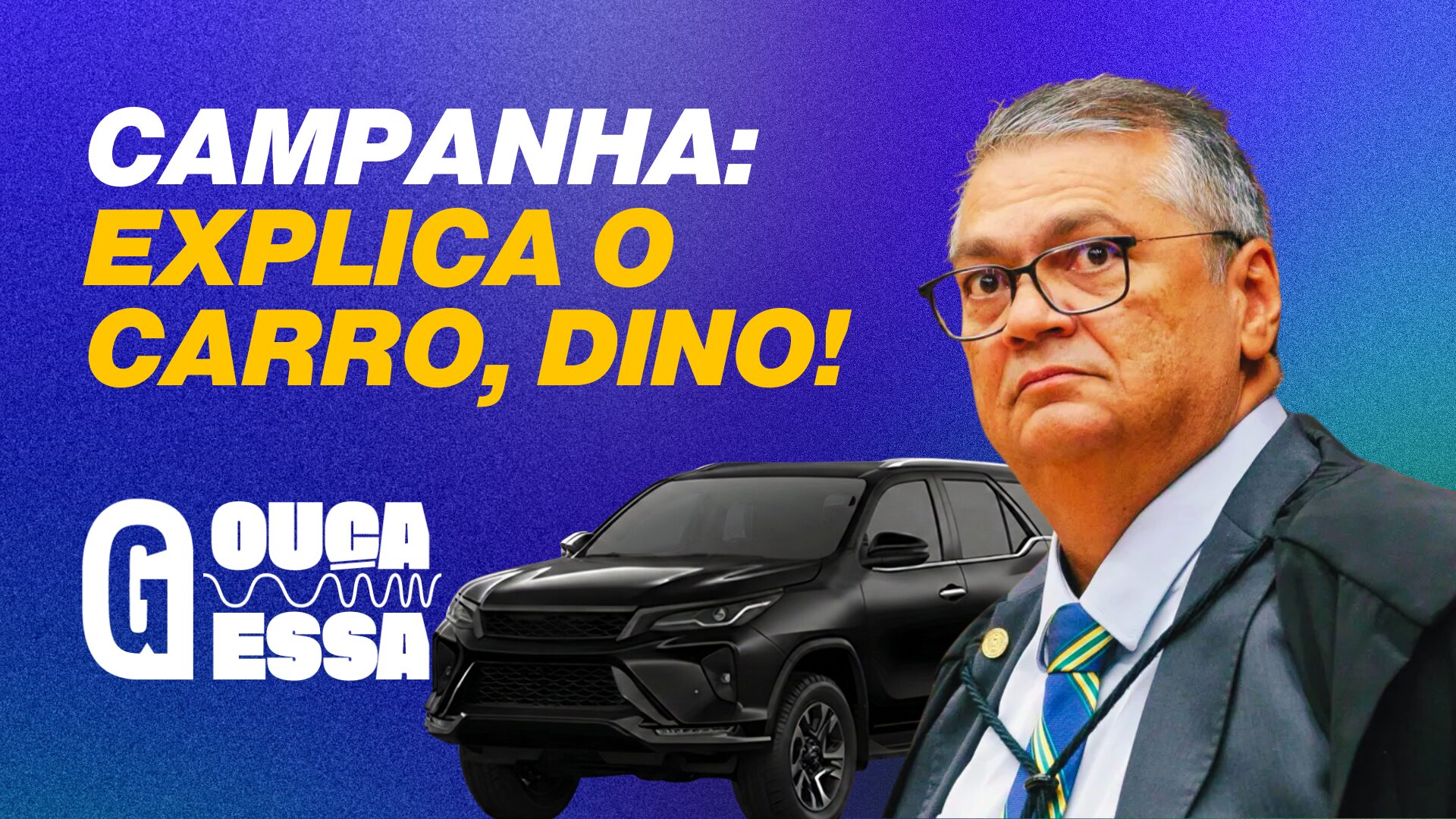 Carro e contrato blindados:  Dino e Moraes se escoram um no outro