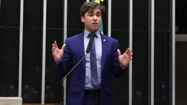 Perfil de Nikolas Ferreira no Instagram fica sem posts