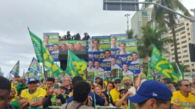 Campanha 2026 do PL inicia oficialmente em Copacabana, palco de grandes atos promovidos por Jair Bolsonaro.