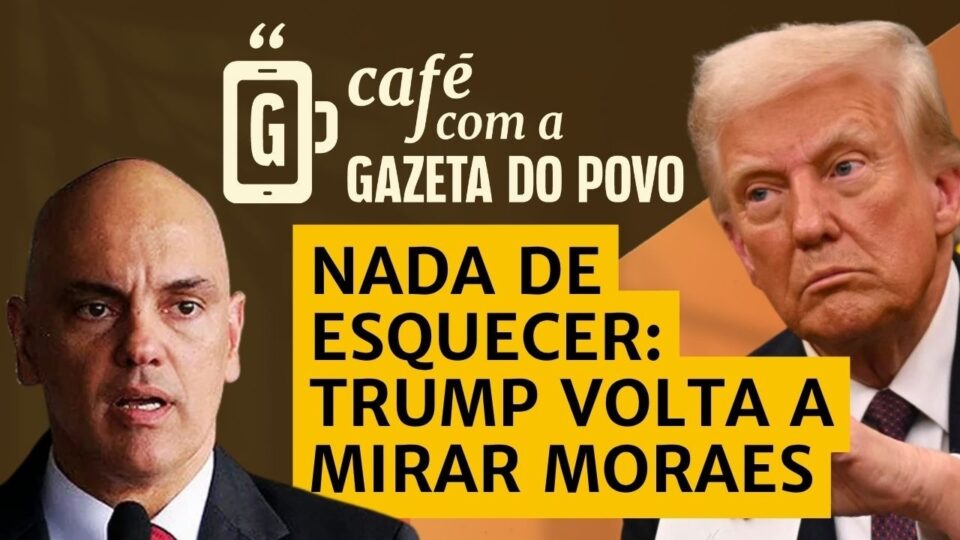 Trump volta a mirar sanções contra Moraes em meio à tensão com o Brasil