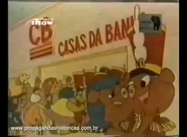 Comercial da Casas da Banha veiculado nos anos 1980