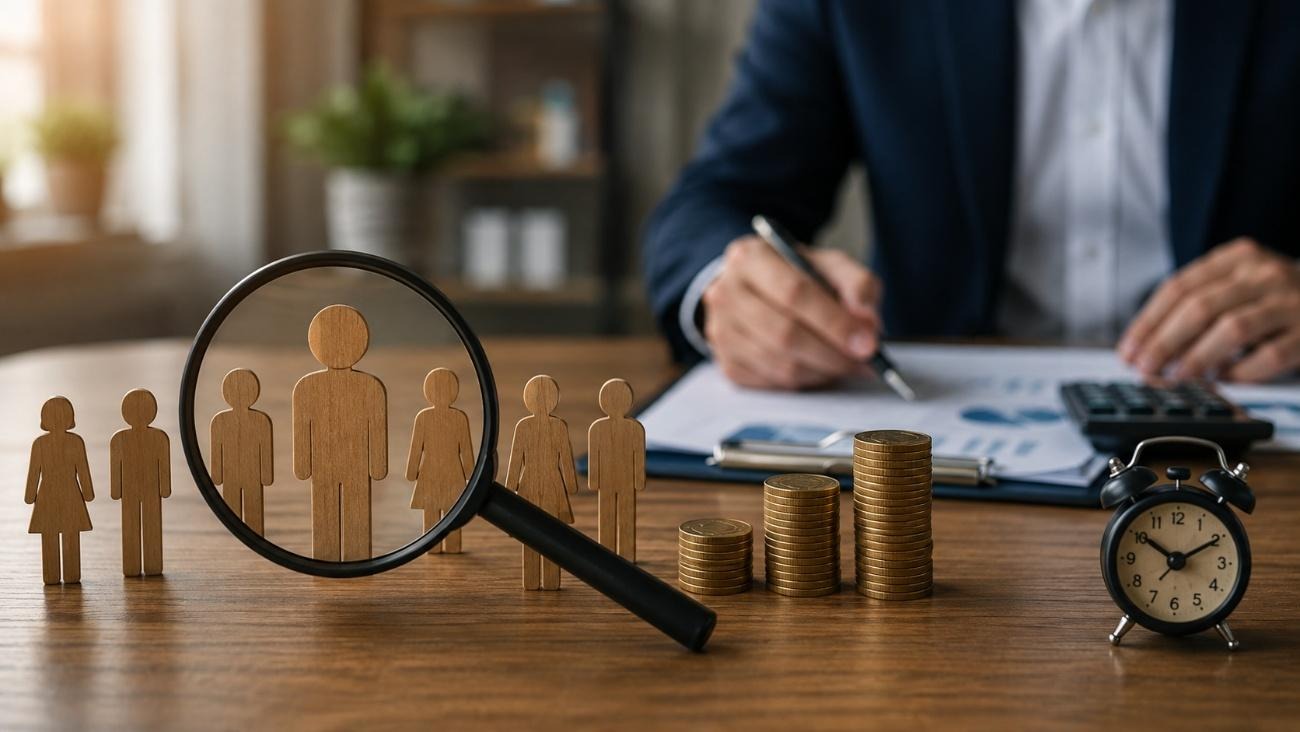 A contratação vai muito além do salário. Avaliar custo total, modelo de contratação e exposição jurídica antes da decisão é o que separa uma política de pessoal reativa de uma estratégia de gestão.