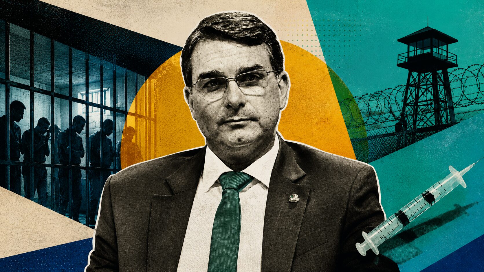 Flávio aposta em diminuição da maioridade penal, castração química e fim da progressão de pena 