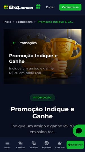Oferta de indicação da Br4bet