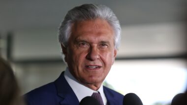 O candidato à Presidência pelo PSD, Ronaldo Caiado, traz propostas para a segurança pública em seu plano de governo