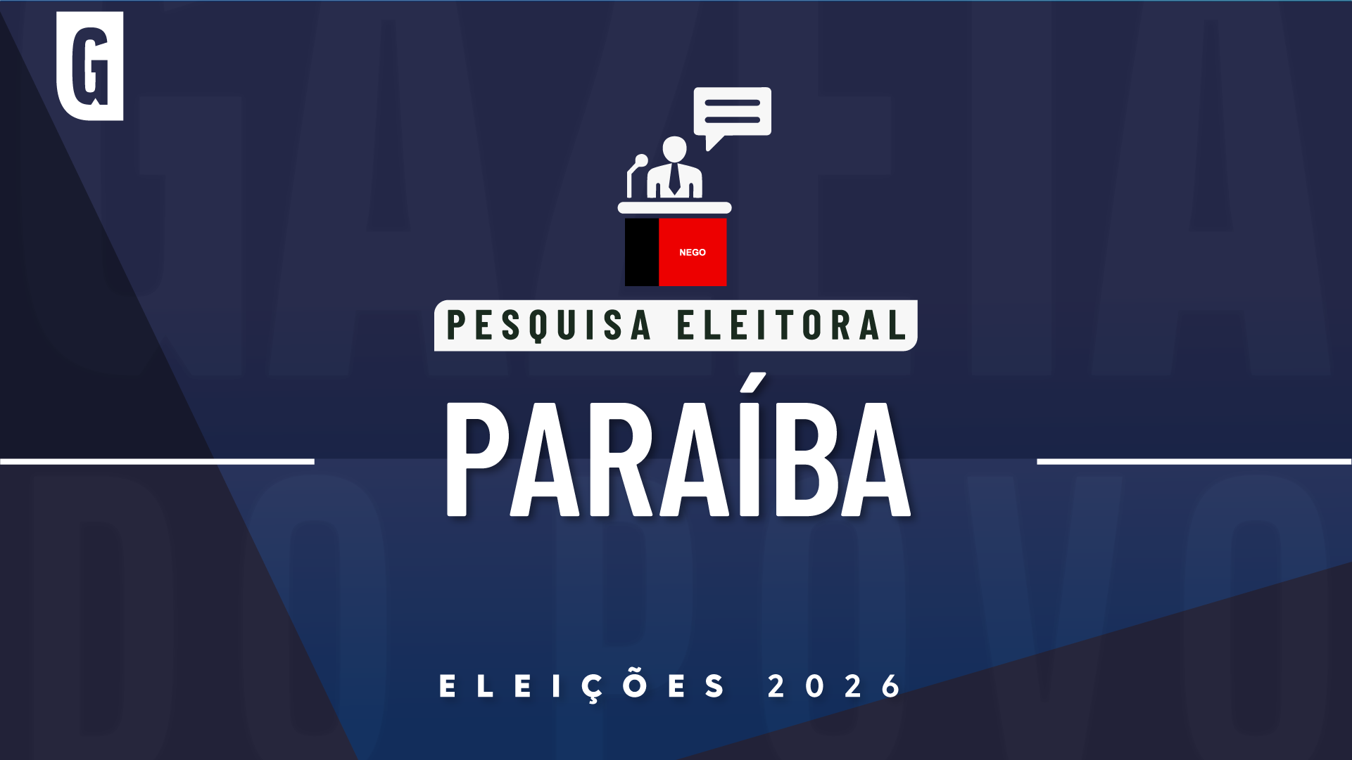 Quaest divulga pesquisa para governador e senadores na Paraíba