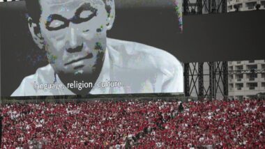 Homenagem ao ex-primeiro-ministro Lee Kuan Yew, em Singapura, em 2015.