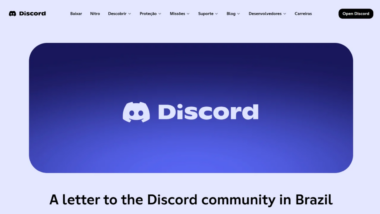 Discord contesta suspensão de lives pela ANPD e propõe plano de conformidade.