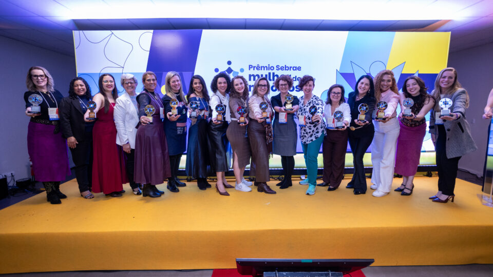 Prêmio Sebrae Mulher de Negócios reconhece histórias de destaque em cinco categorias