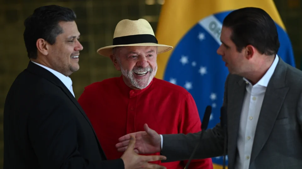 Alcolumbre, Lula e Motta