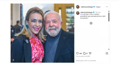 Lula e Roberta