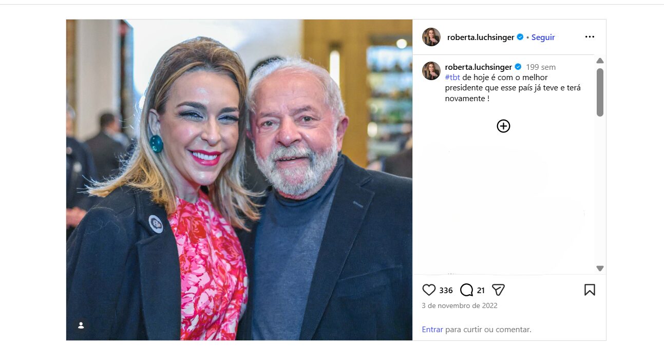 Campanha de Lula nega relação com lobista amiga de Lulinha mesmo após fotos