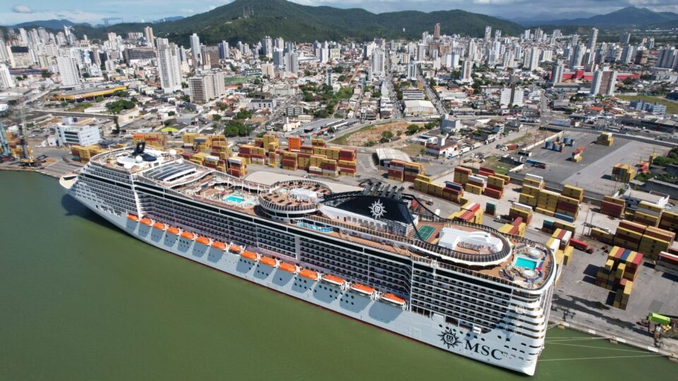 Cidade de SC prepara megaprojeto para receber os maiores navios de cruzeiro do mundo