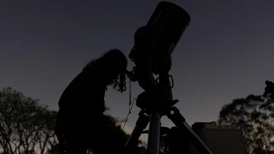 Em São Paulo, o eclipse lunar foi observado no planetário do Parque do Carmo, na Zona Leste.