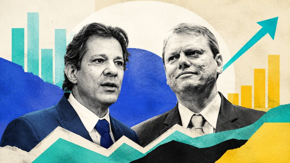 Qual a vantagem de Tarcísio sobre Haddad nas pesquisas para o governo de São Paulo