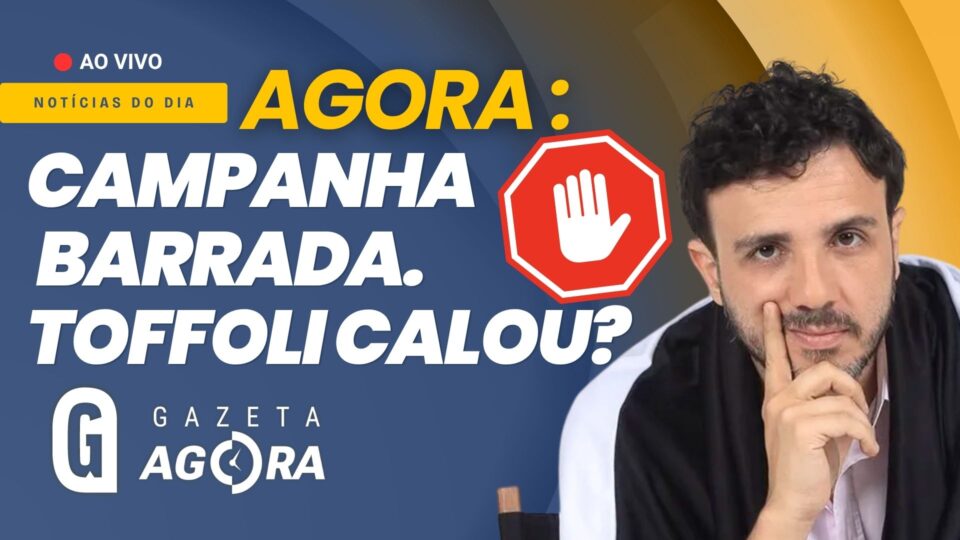 Gazeta Agora: Toffoli trava campanha de Renan Santos e veta debates