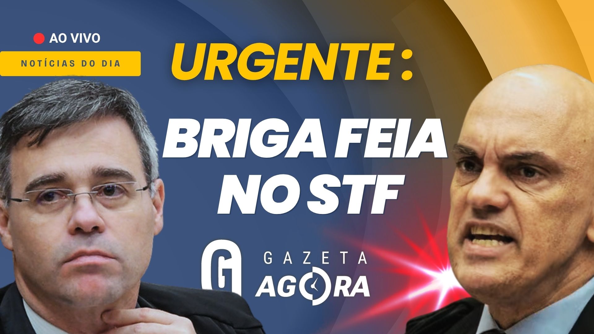 Gazeta Agora: Moraes e Mendonça trocam acusações em reunião tensa no STF