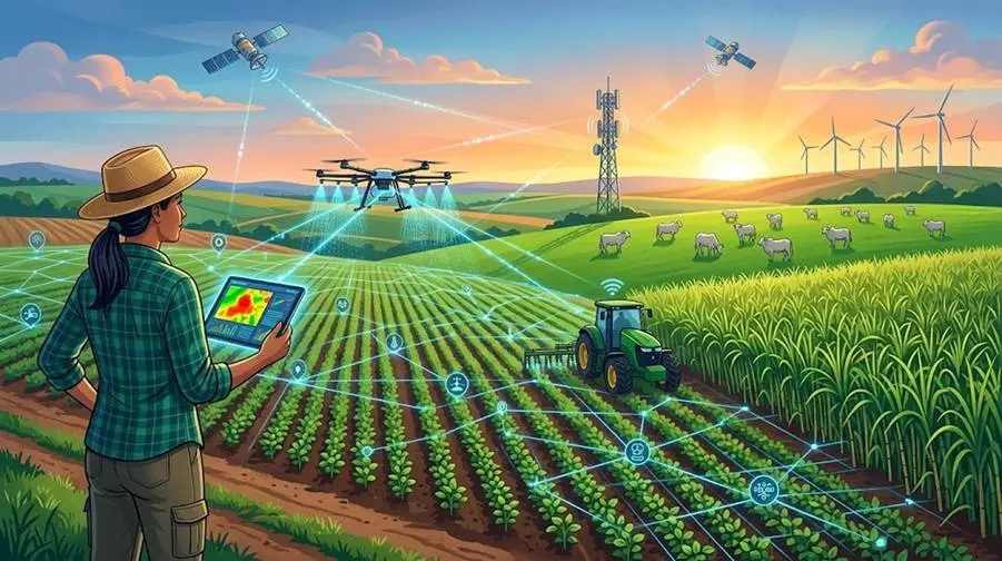 A inteligência artificial já transforma decisões no campo, conectando dados, tecnologia e operação para ampliar a produtividade do agronegócio.