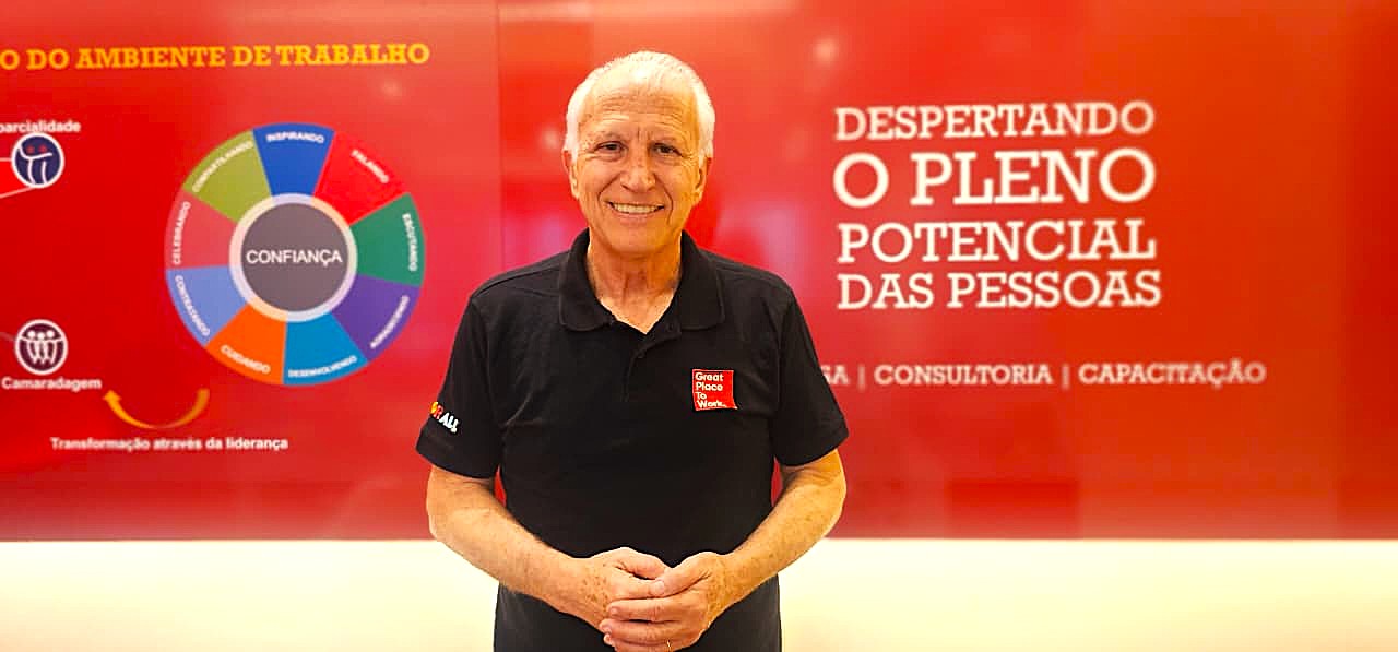 Hilgo Gonçalves, embaixador do Gptw no Brasil, diretor no Paraná e Interior de São Paulo  destaca a importância da escuta dos colaboradores e da liderança na construção de uma cultura de confiança.