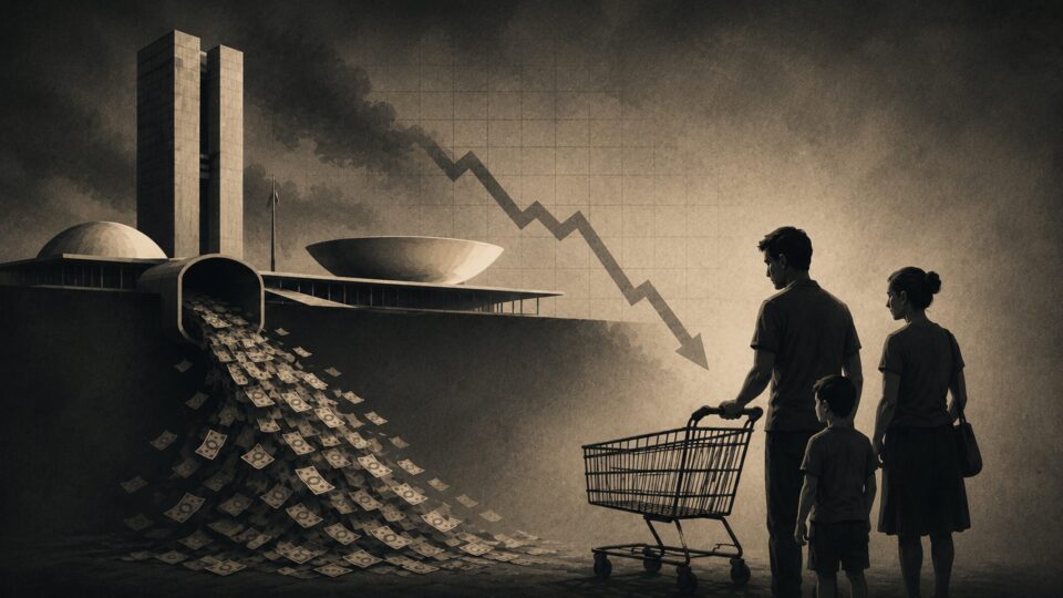 “Gasto não é vida”: PIB desacelera e consumo das famílias cai