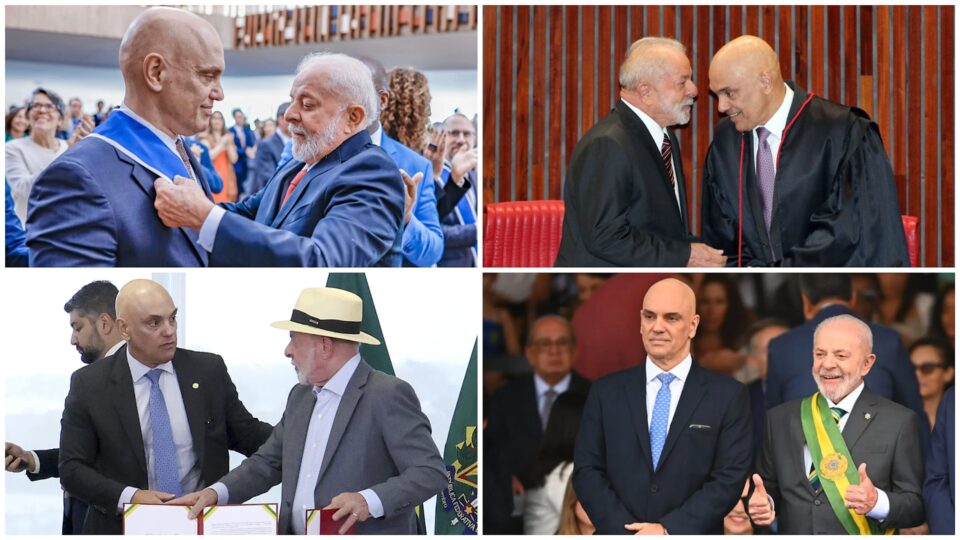Lula mantém apoio constante a Moraes e o defende em momentos de crise