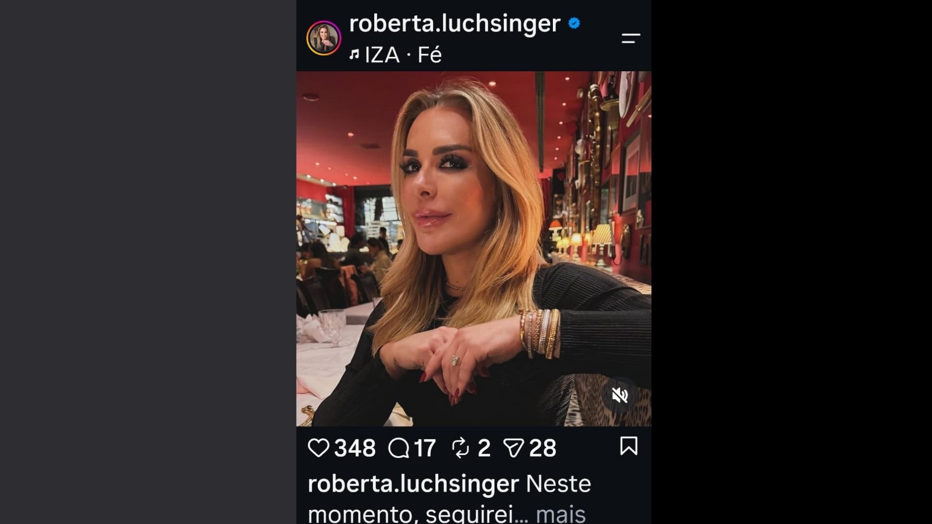 Roberta Luchsinger reclama de “misoginia” no tratamento da imprensa