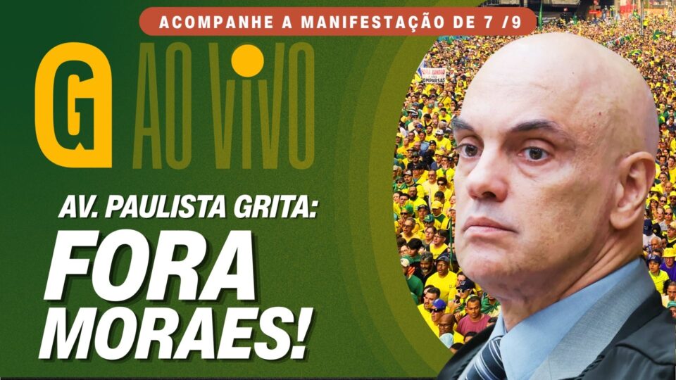 AO VIVO: Acompanhe a manifestação na Av. Paulista contra o ministro Alexandre de Moraes