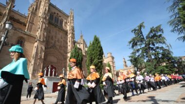 Em junho deste ano, Francisco de Vitoria foi homenageado com título póstumo de doutor honoris causa pela Universidade de Salamanca.