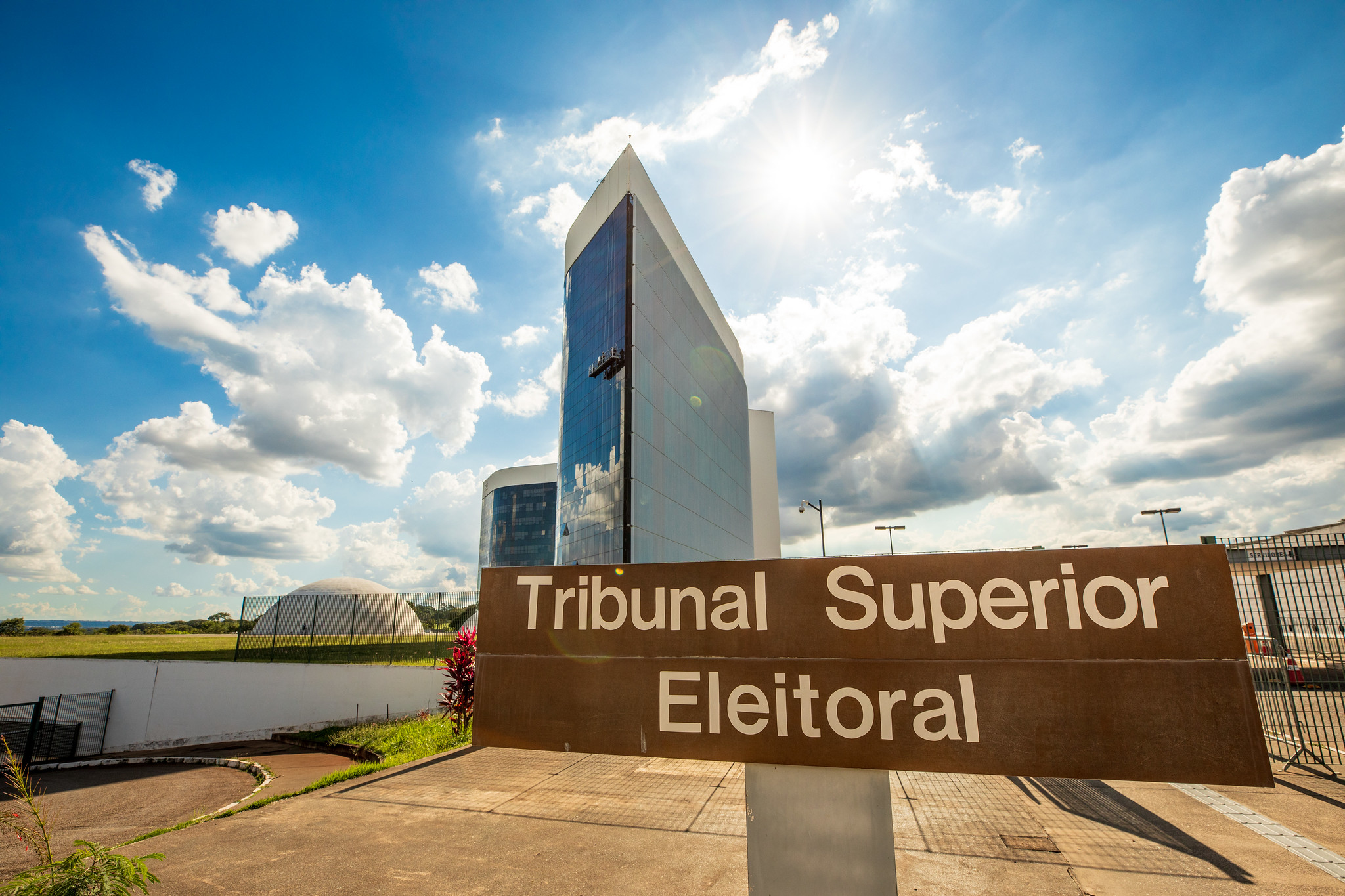 Sede do Tribunal Superior Eleitoral (TSE), em Brasília; Corte é responsável por analisar os registros dos candidatos à Presidência.